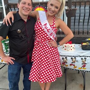 Pin Up/Retro Polka Dot Dress